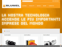 Tablet Screenshot of blumel.com